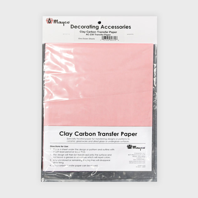 Clay Carbon Transfer Paper