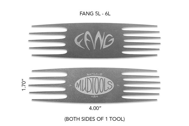 Fang Large Stainless Steel Scoring Tools 5L-6L