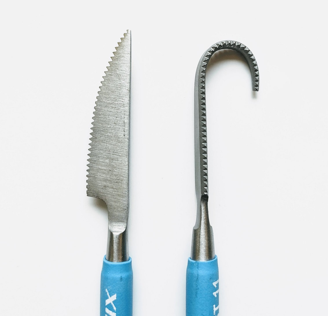 Serrated Hook and Knife Tool